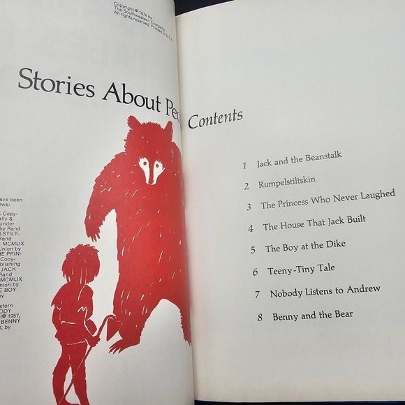 Vintage Treasured Tales of Childhood Books Southwestern Co. 1974 Set VOL. 3/4 - Picture 8 of 16